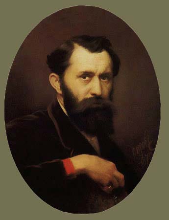 Портрет художника Василий Григорьевич Перов