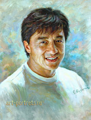 Jackie Chan Celebrity Paintings