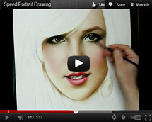 Video Drawing Britney Spears